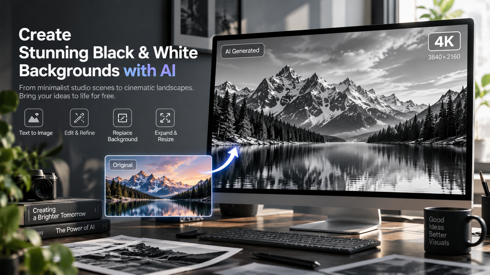 I Tried Free AI Black-and-White Background Generators — Here’s What Actually Worked