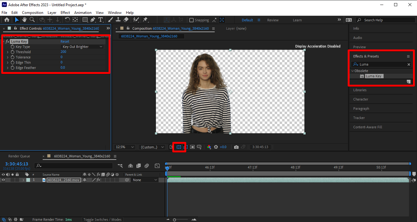 Remove white background