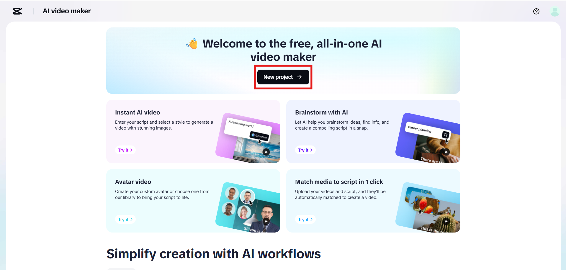 Enter or generate a script