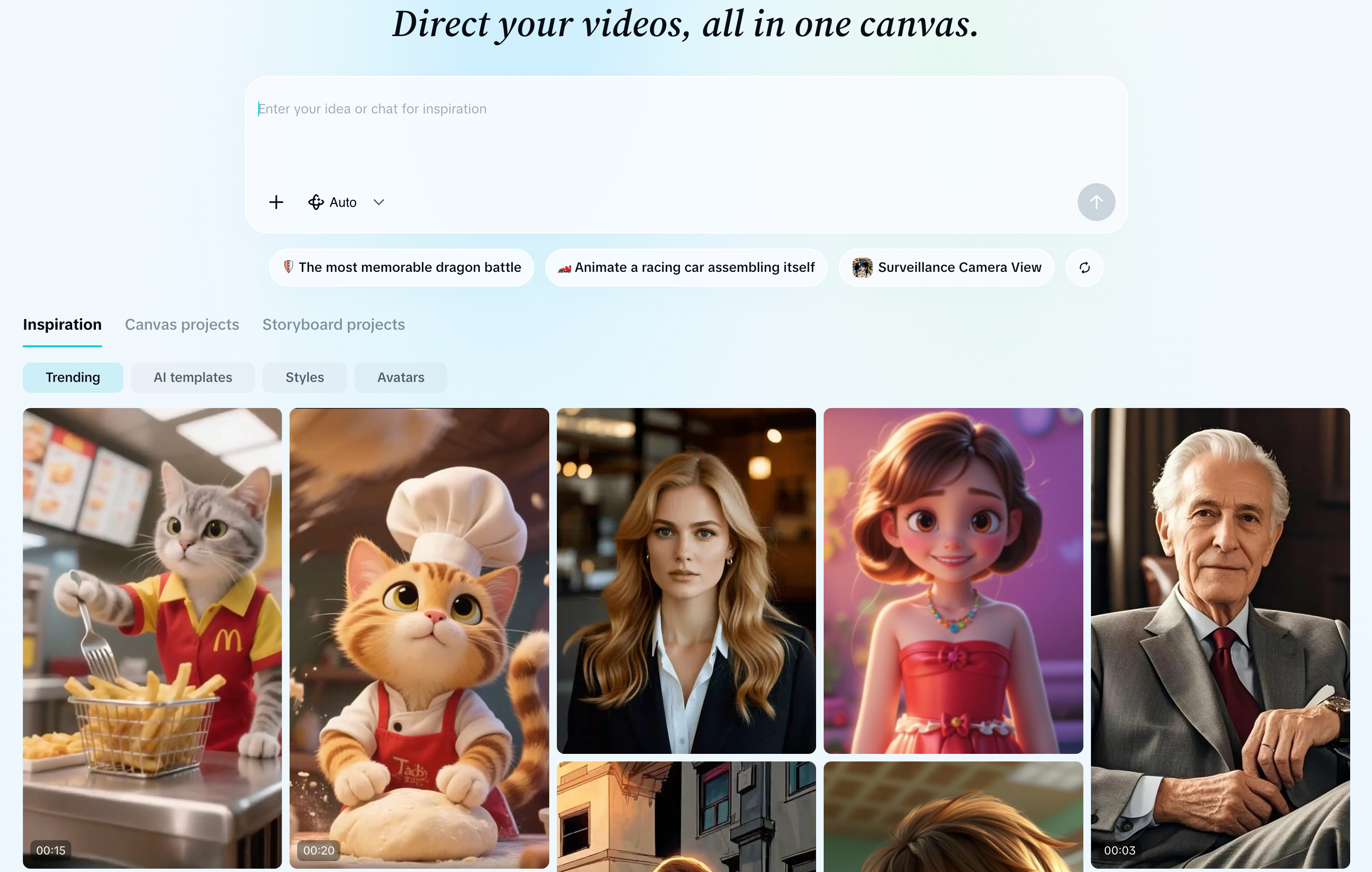 CapCut AI video