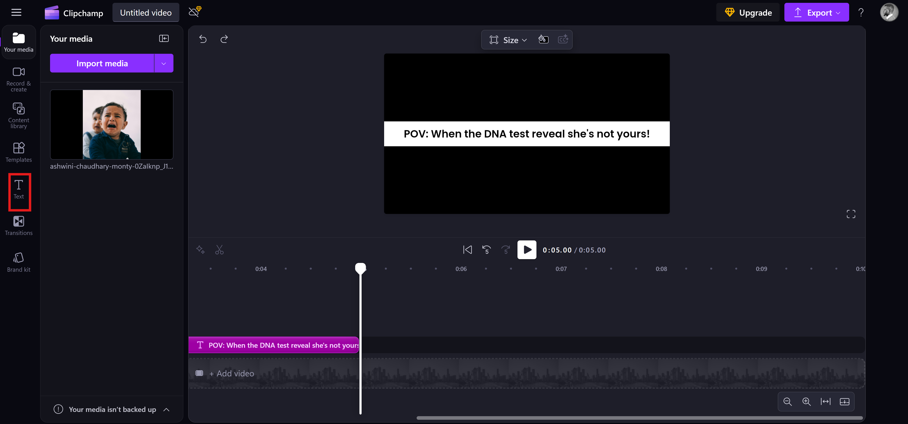 YouTube video meme generator