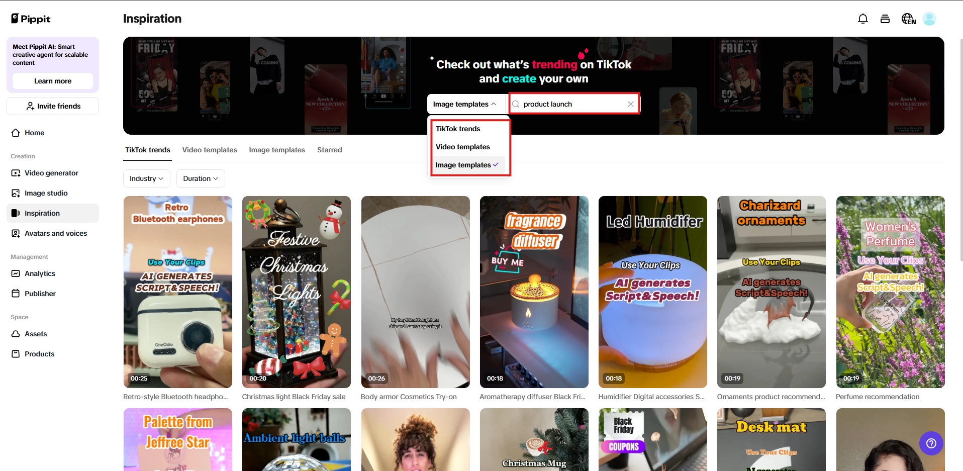 Apply appropriate filters