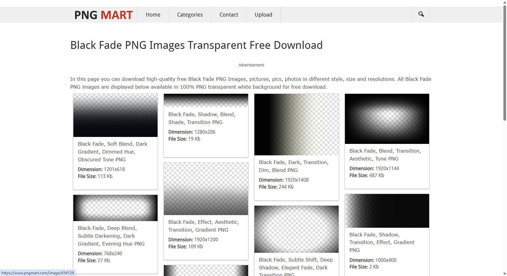 Antara muka latar belakang pudar hitam PNG Mart