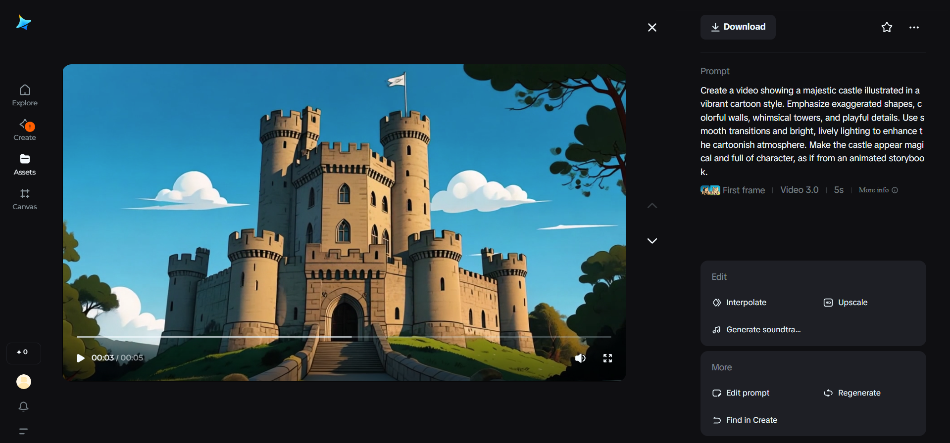 Image for social media videos