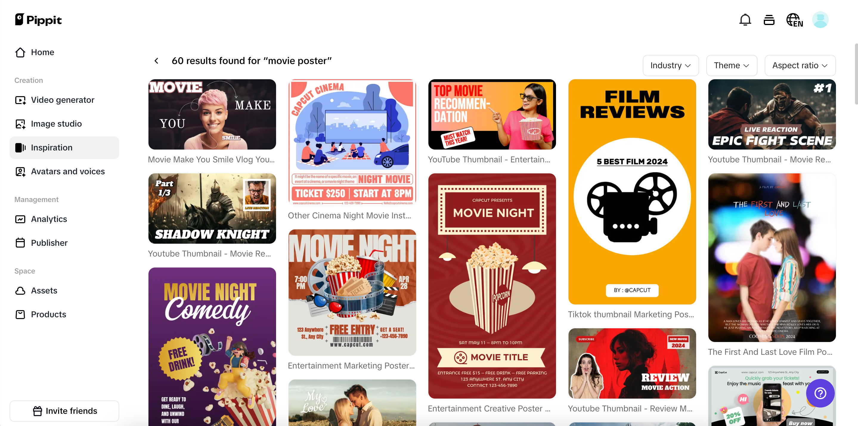 Pre-cleared commercial templates