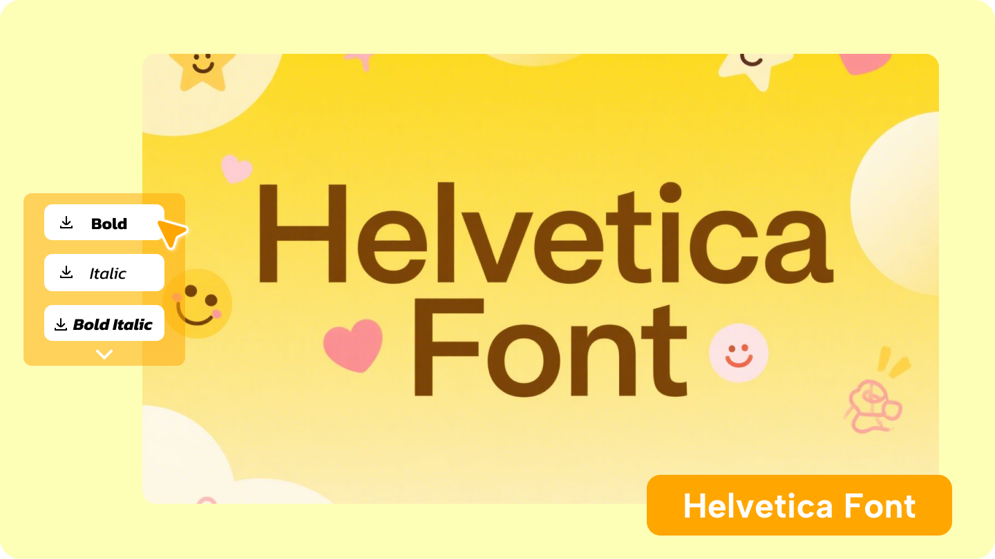 helvetica teckensnitt