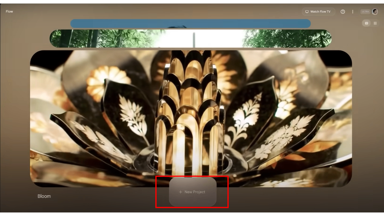 Truy cập Google AI Flow