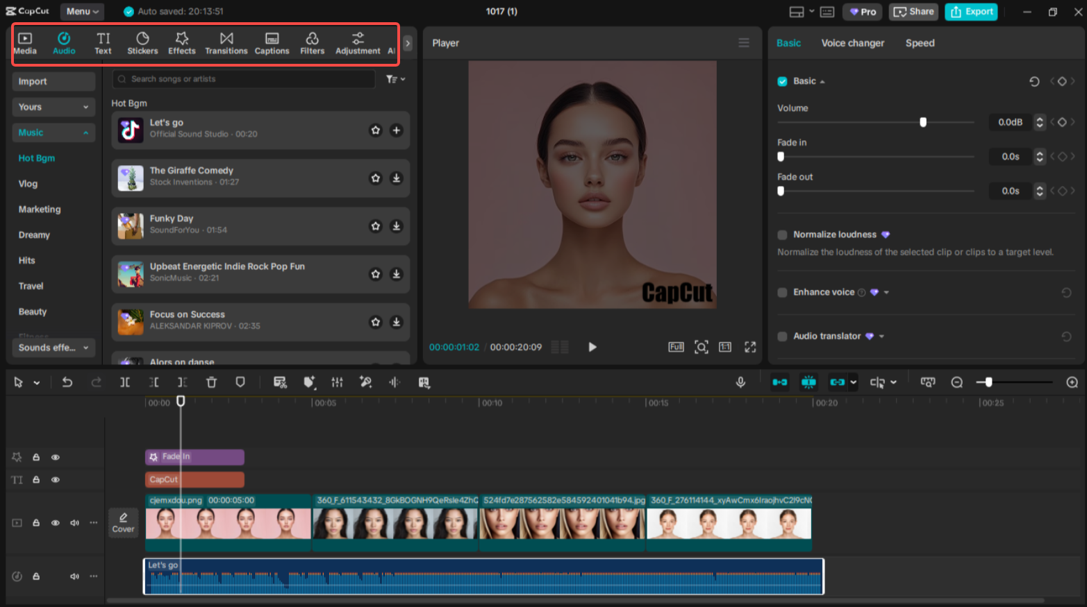 Design and split carousel layout