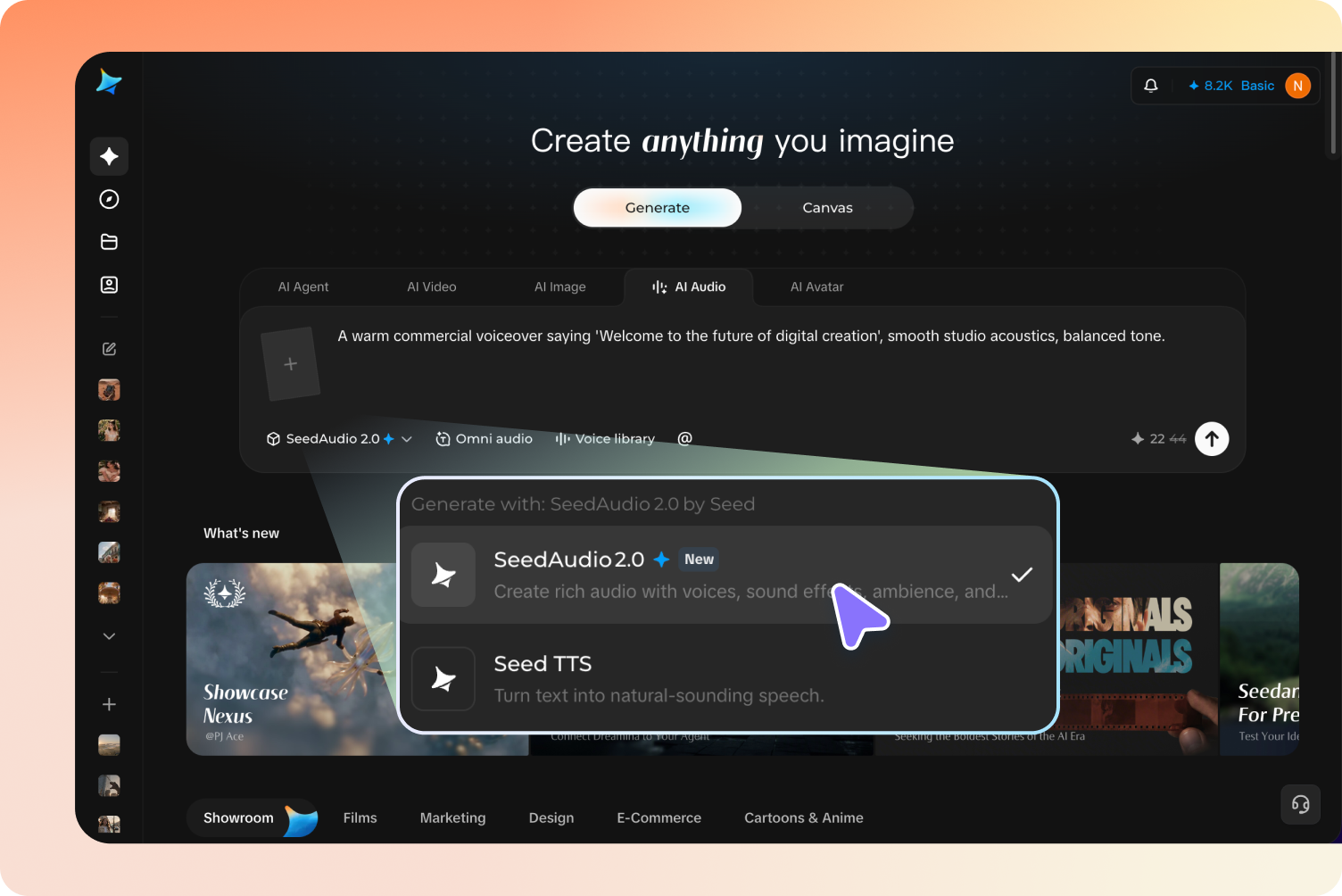 Step 2: Configure timeline and join tracks