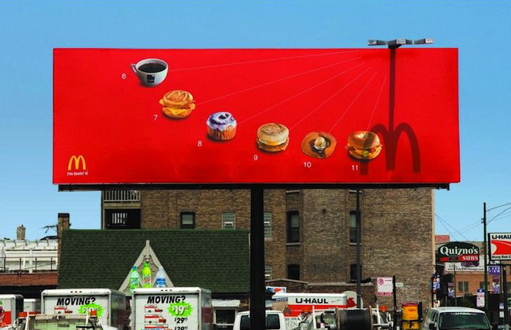 McDonald's – Sundial billboard billboard ad