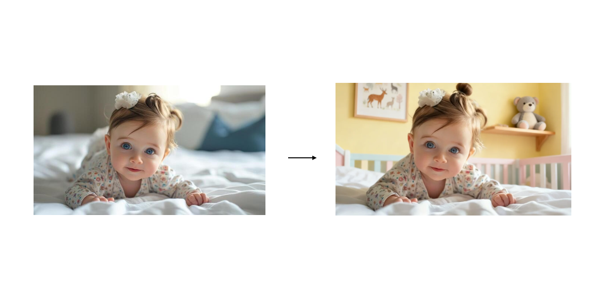 AI inpainting