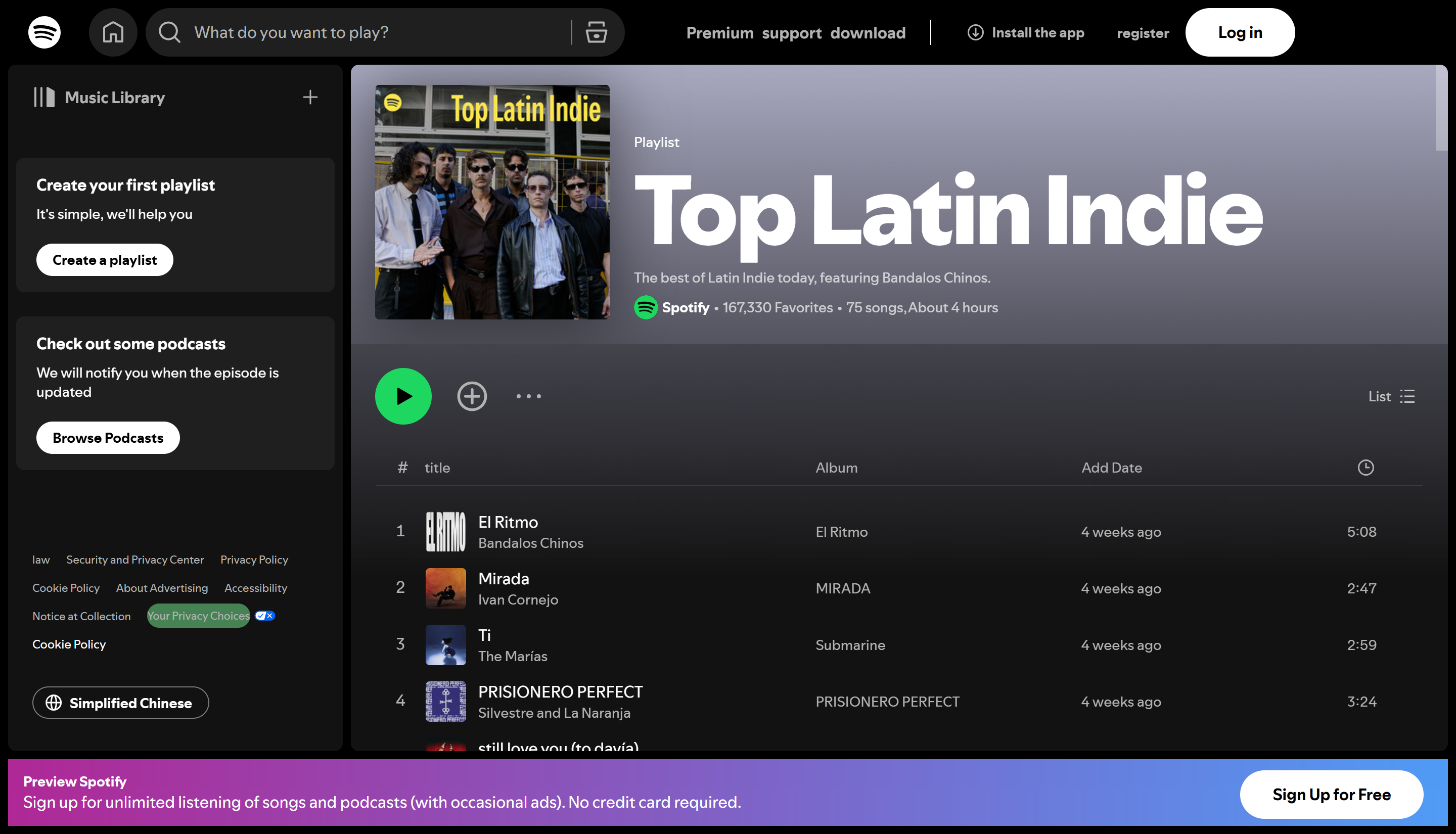 2022: Popträffar med indie- och latinska crossovers