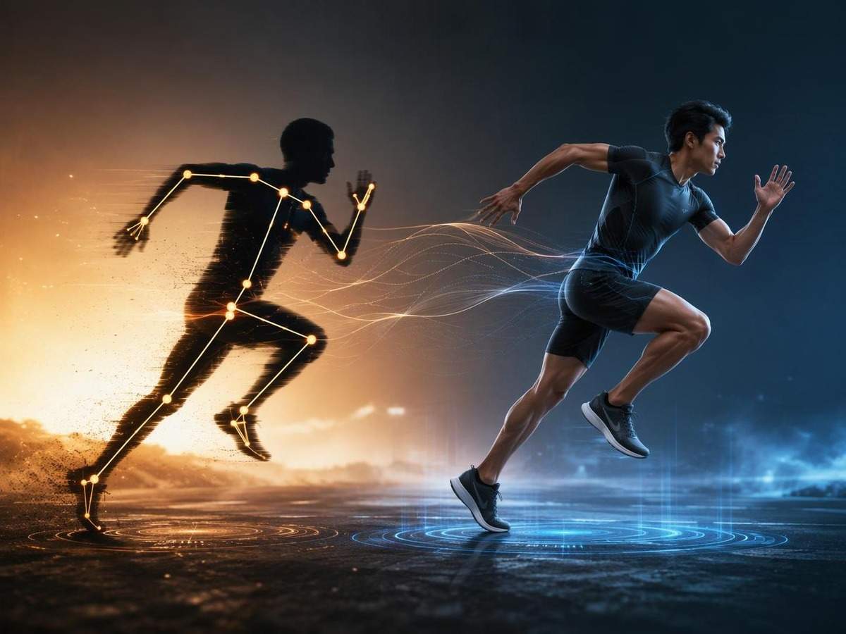 running motion transfer AI prompt cover 1 in 4:3