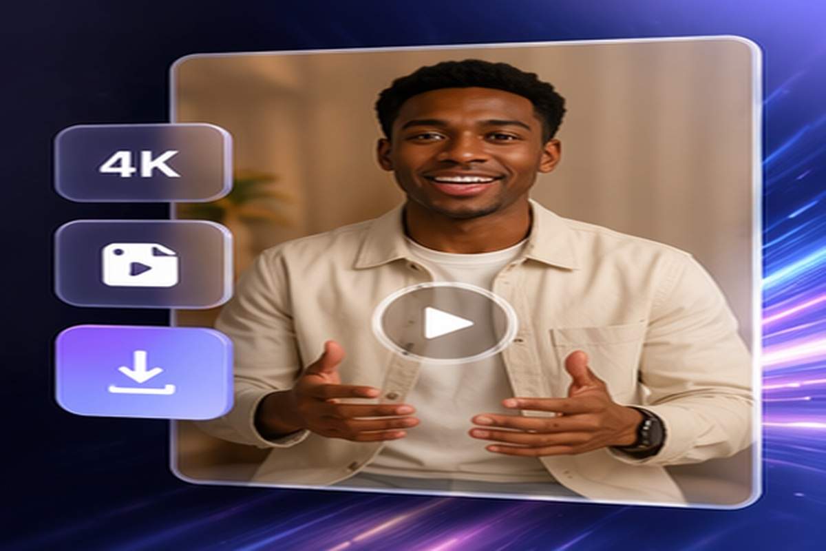 AI Avatar Video Ad Product explainer ad clips topic-relevant visual