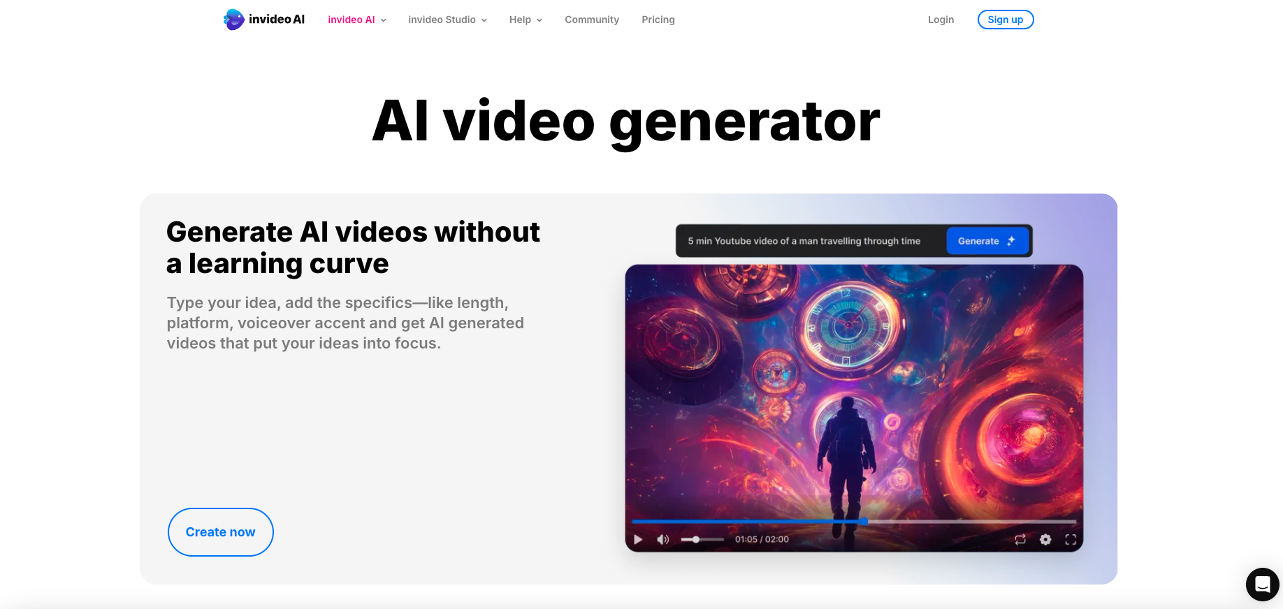 Vídeo texto animado