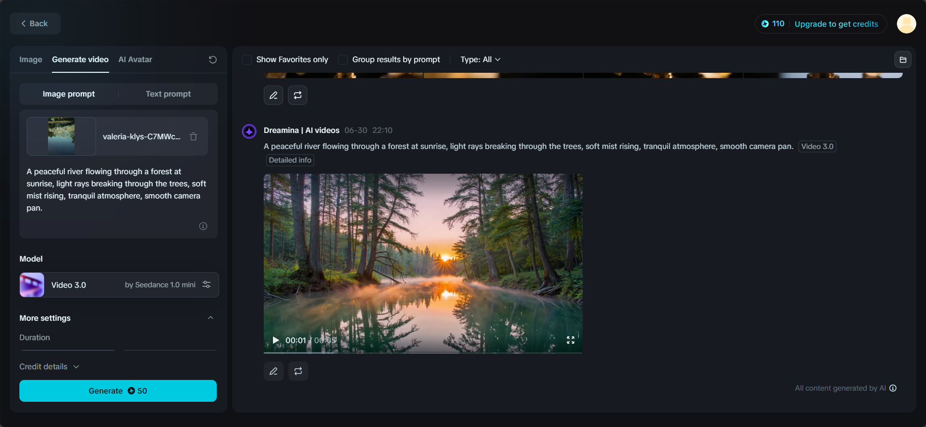 Generator gambar ke video