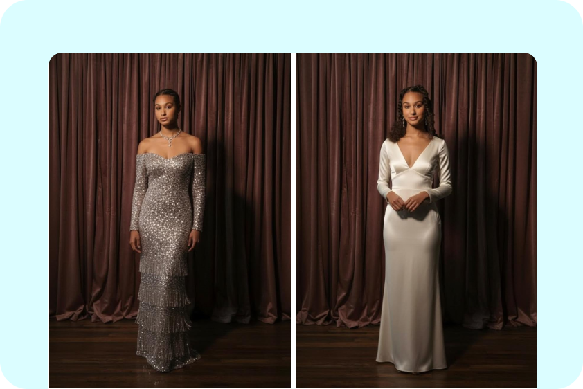 AI prom dress ontwerp voorbeeld