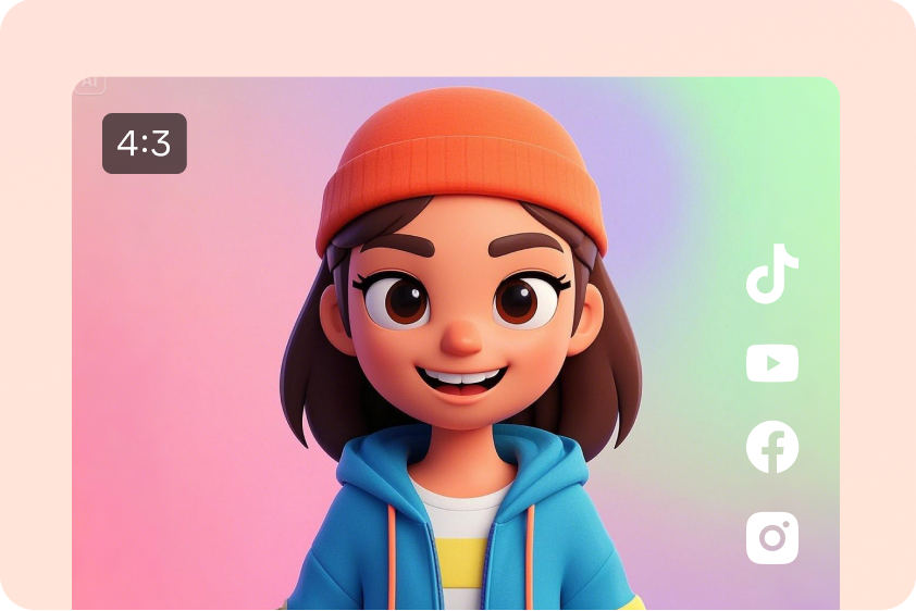 free ai cartoon generator for social avatar
