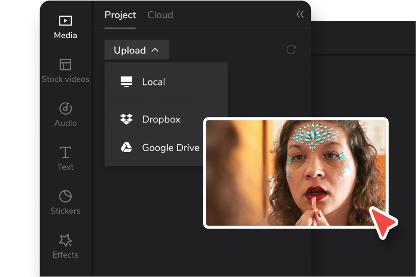 Import your footage