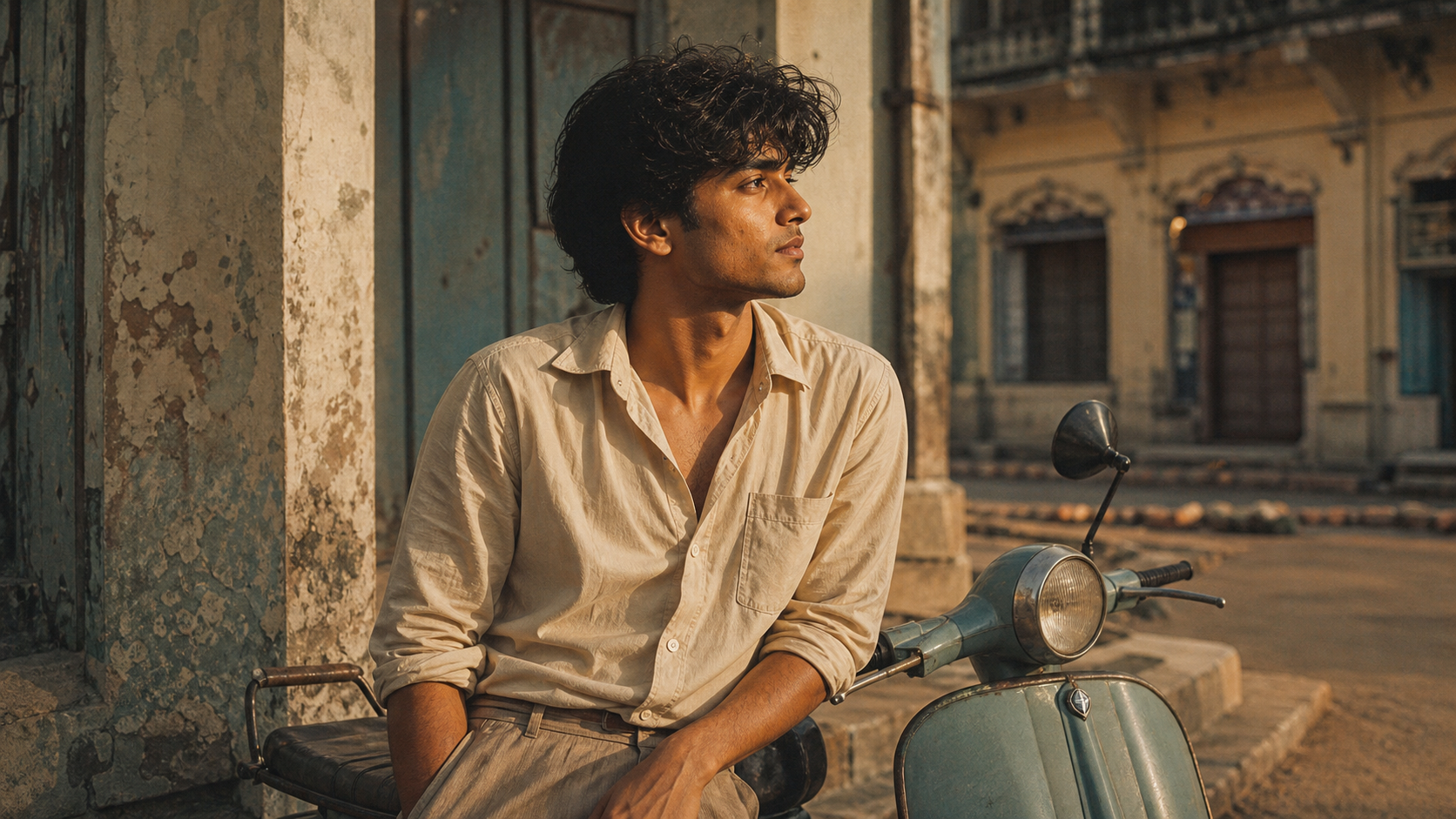 Anup Sagar AI Photo Retro Style hero visual