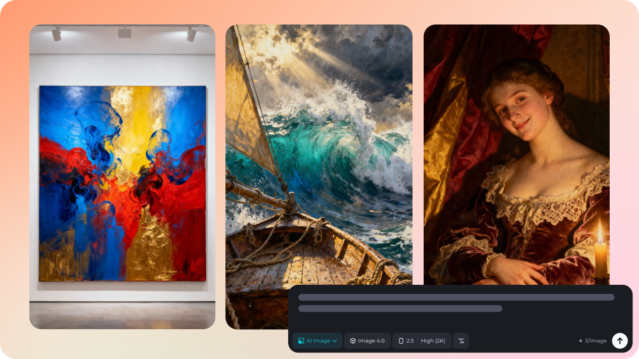 create with text to image