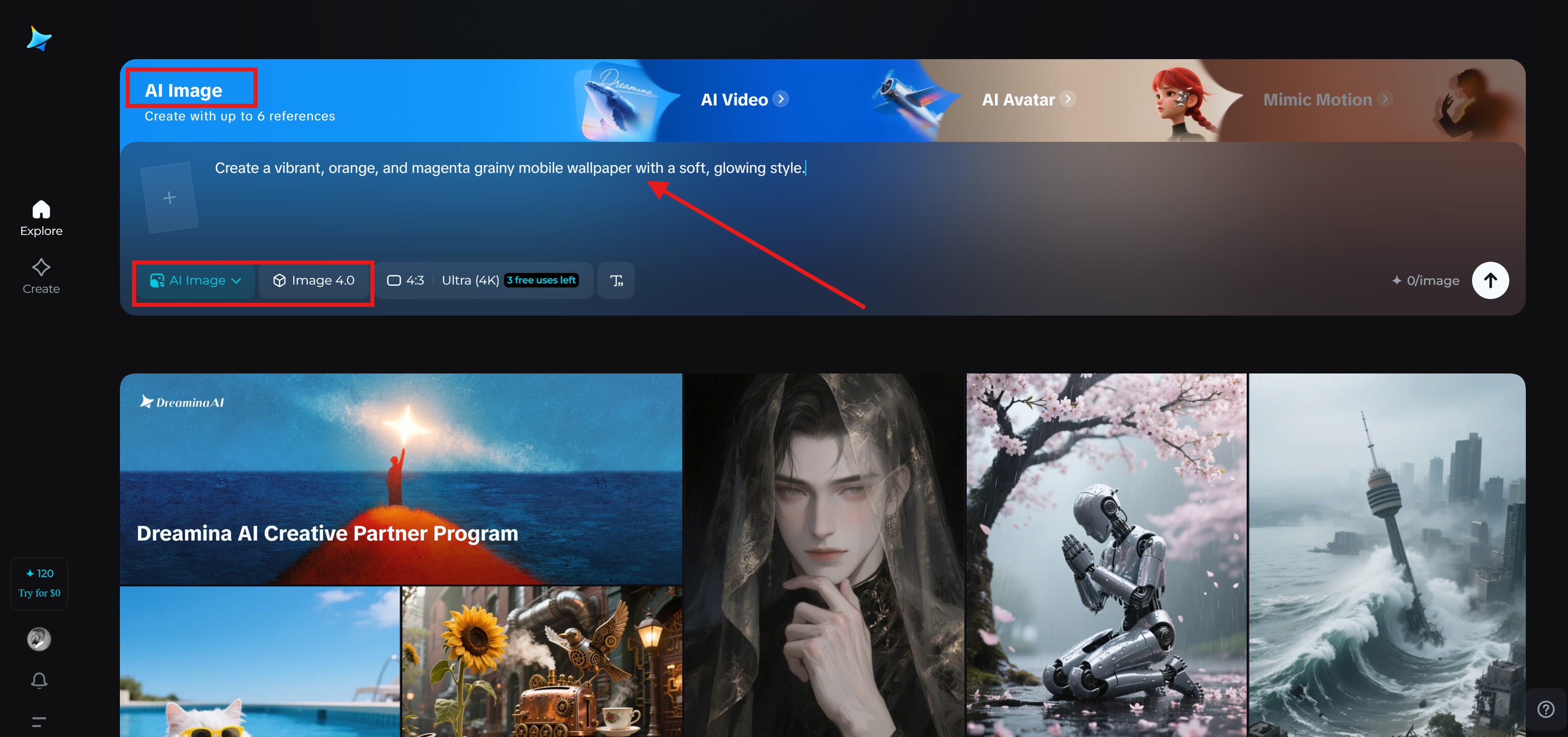 Gradient wallpaper generator process