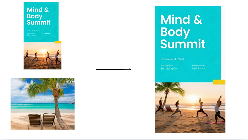 Interactive editing feature in Dreamina