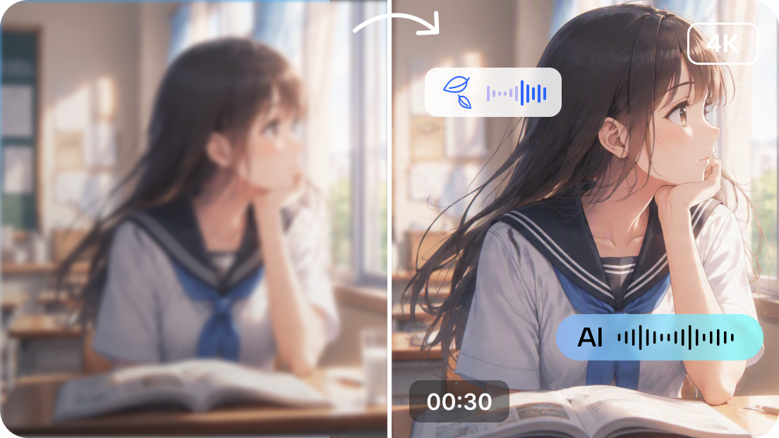 Generate AI audio that matches every animated scene