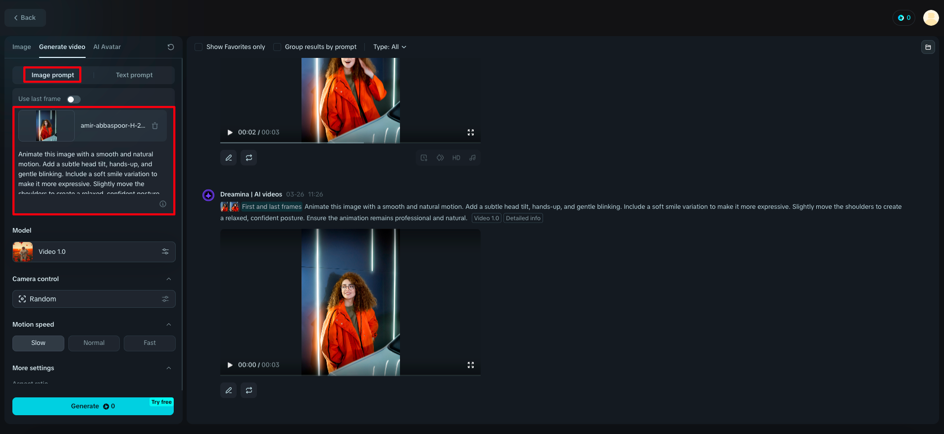 app filmpje van foto 's