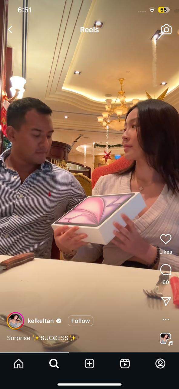 An Instagram reel with a surprising twist