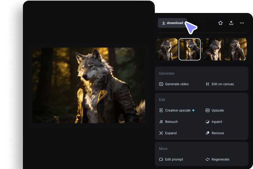 tải xuống và sử dụng nhân vật của bạn