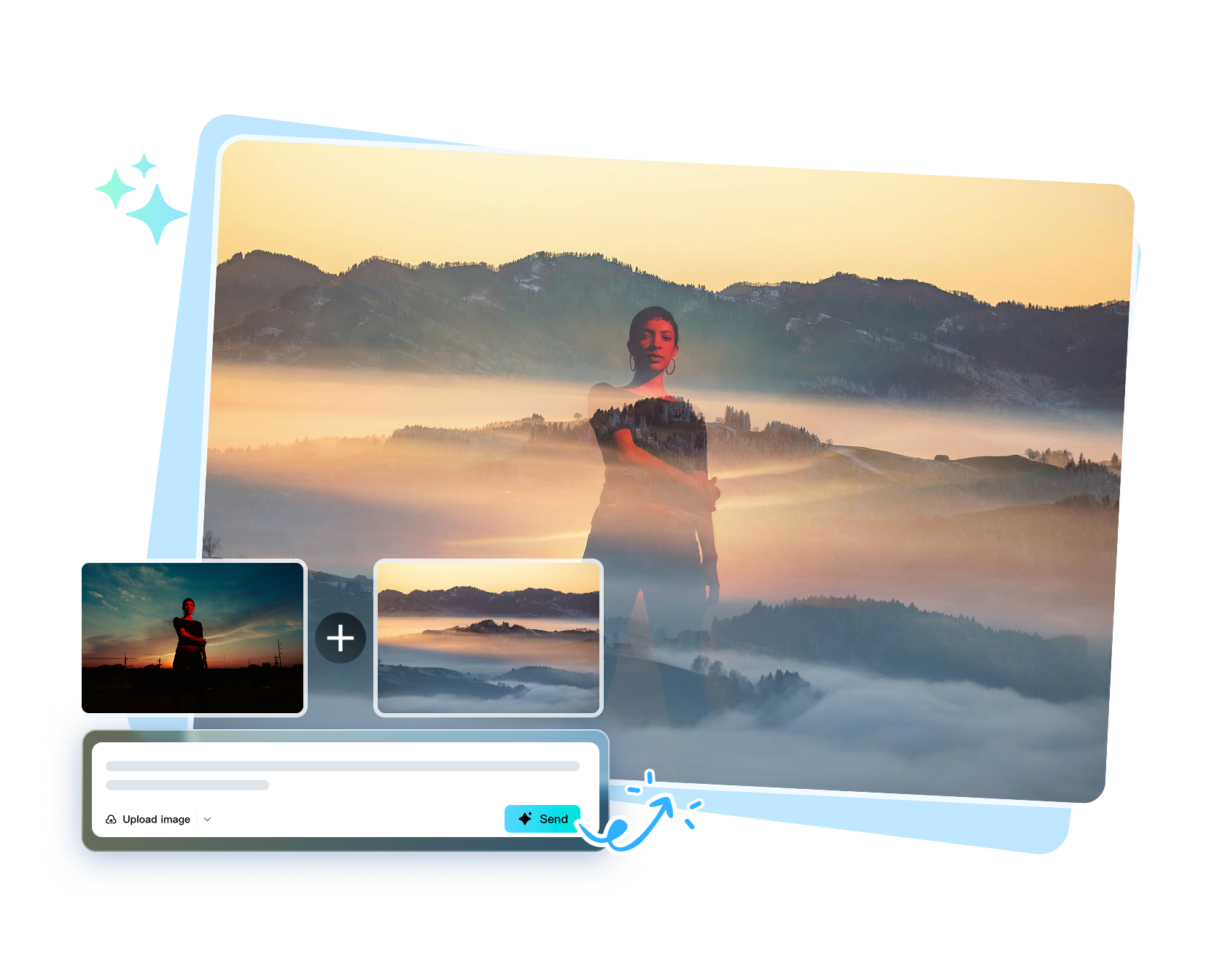 Master overlay images with CapCut's AI image generator