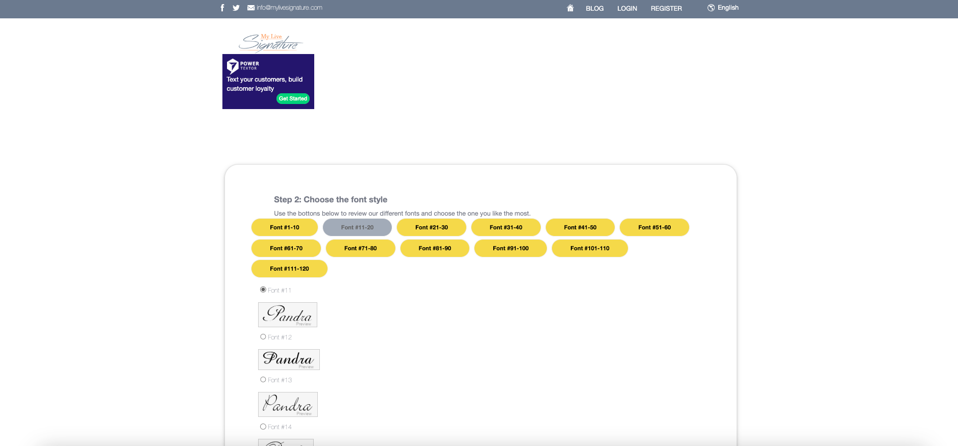 Criar assinatura manuscrita online gratuitamente