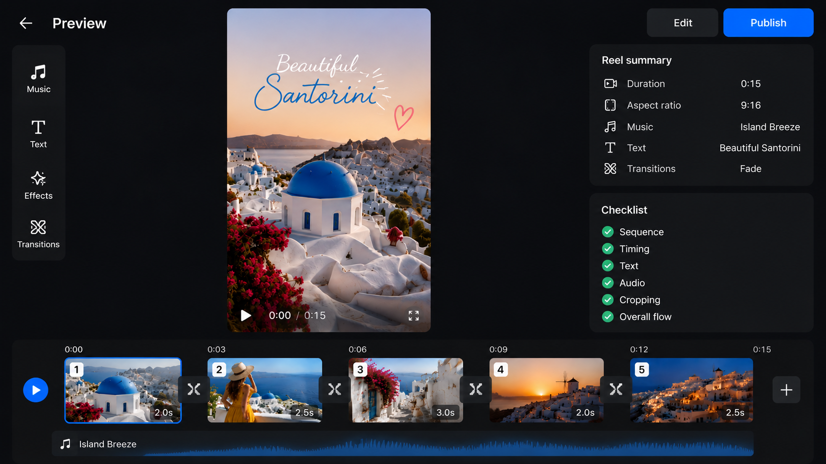 Preview before publishing