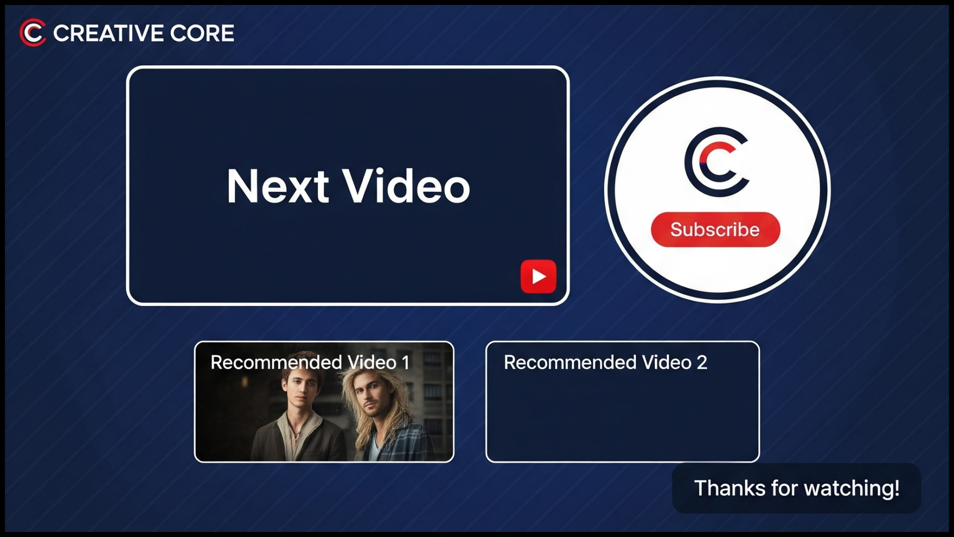 The consistent channel branding element