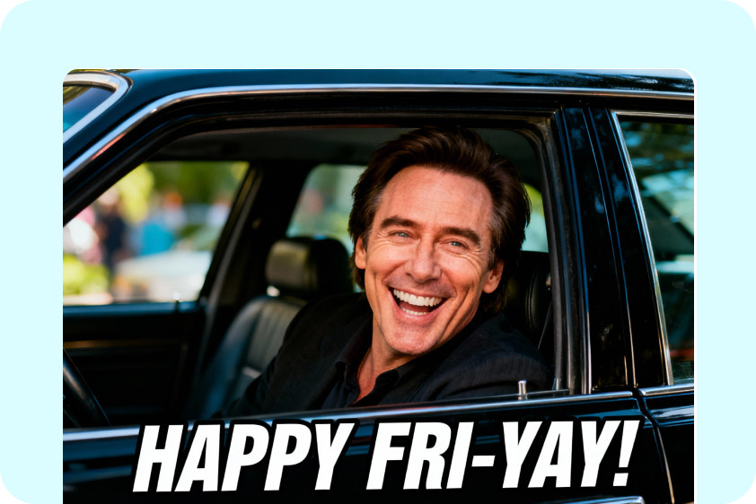 AI smile face for memes and fun edits