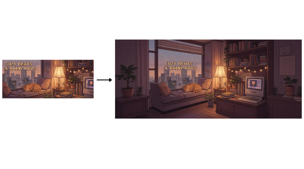 Expand feature in Dreamina