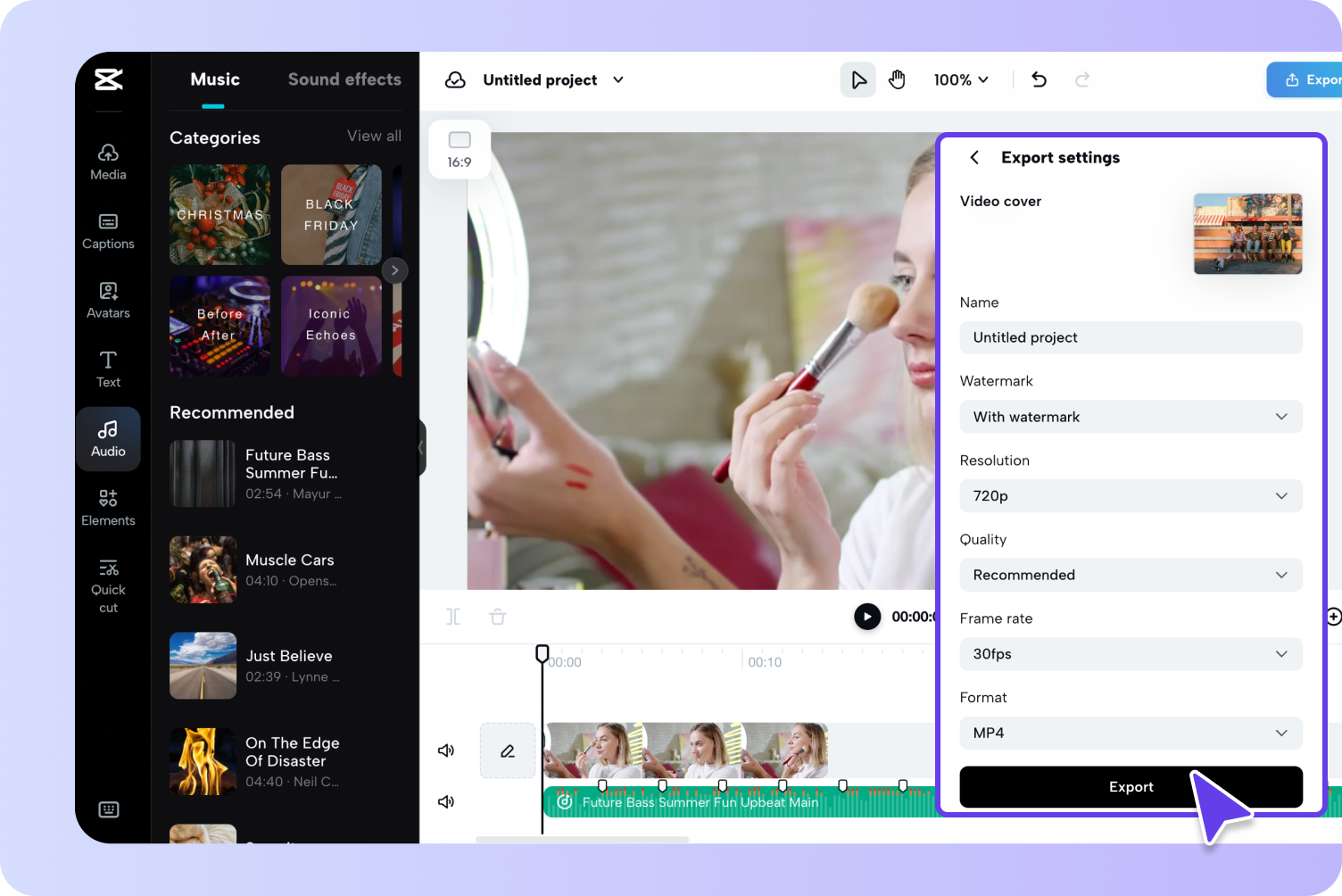Export & share
