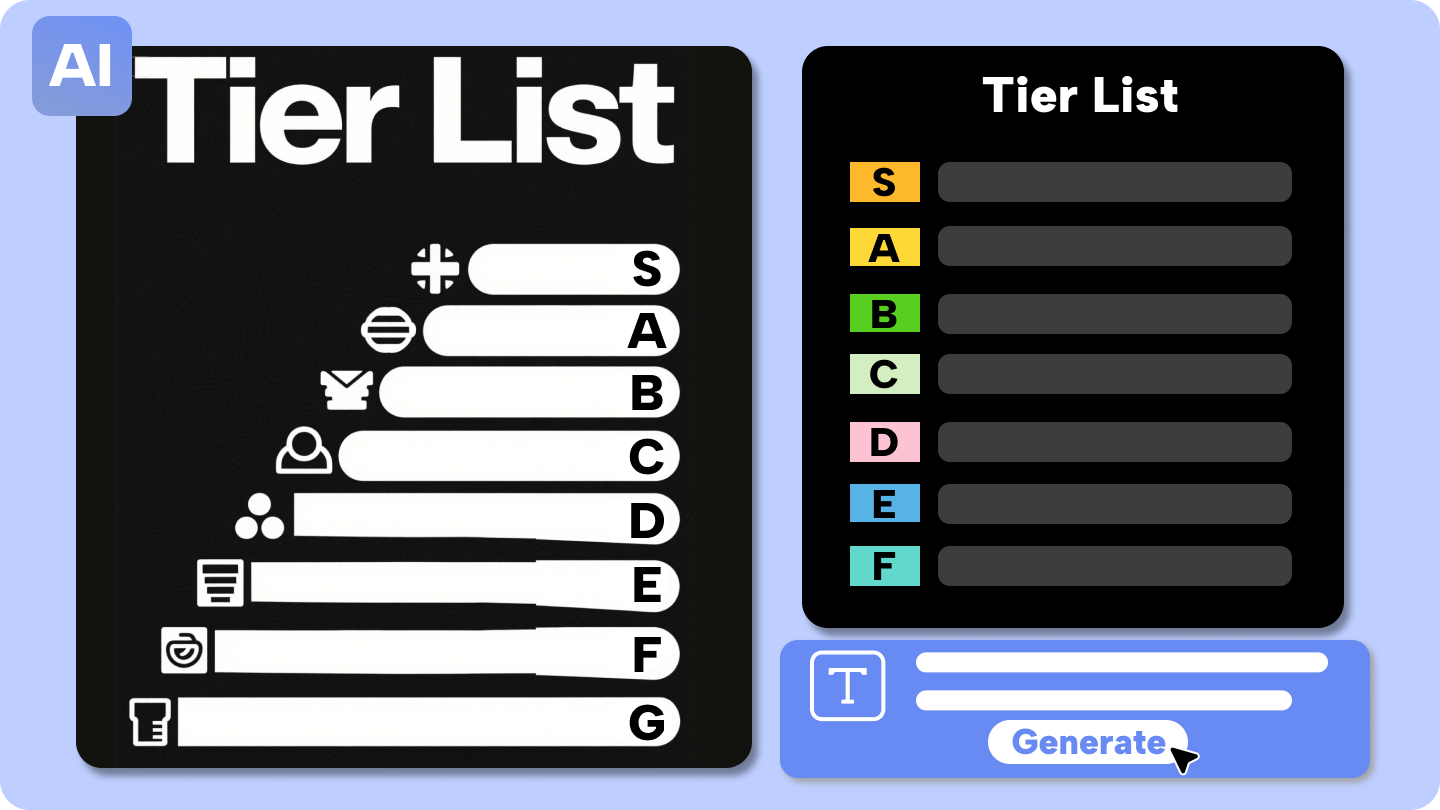 make a tier list