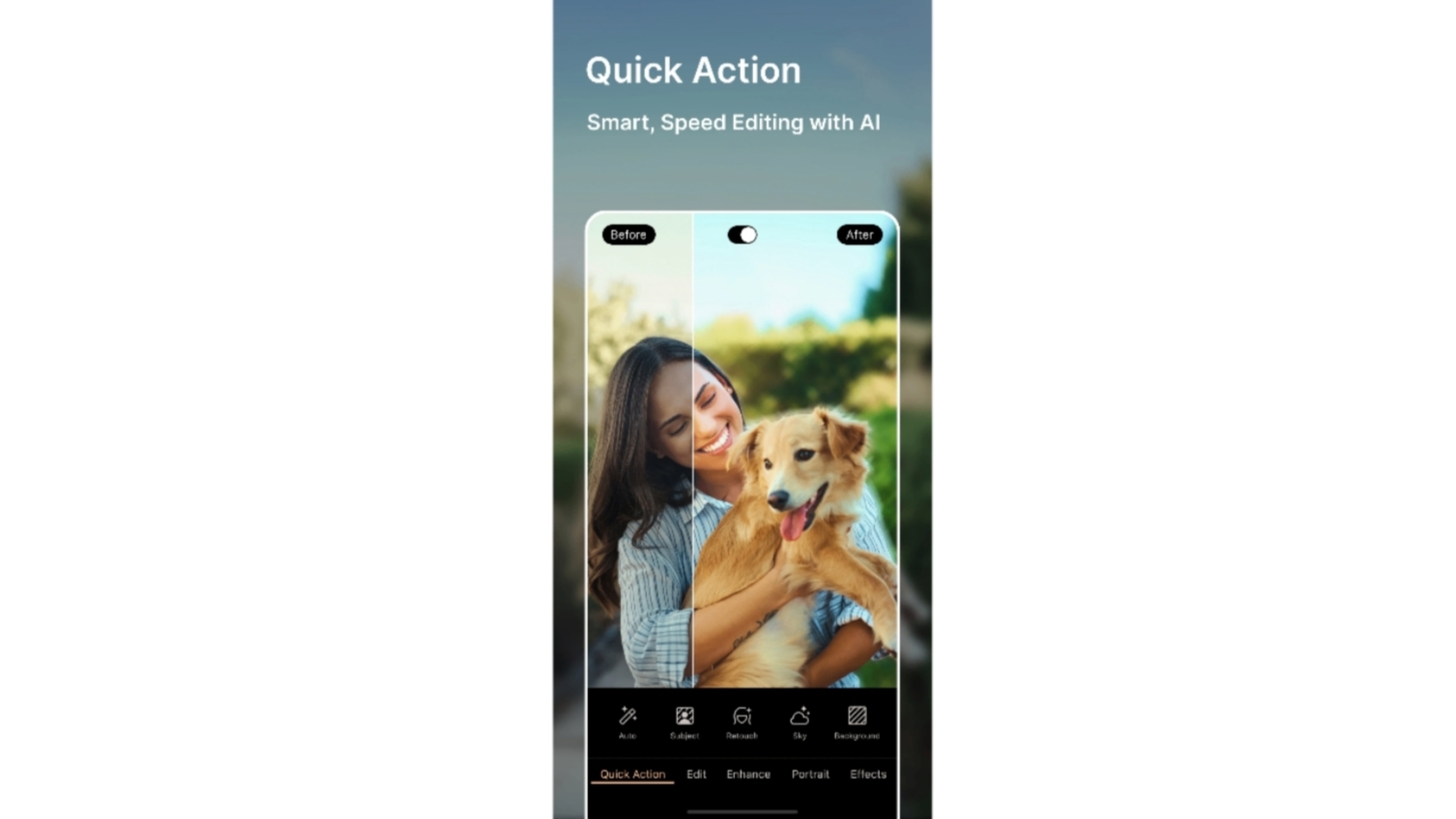 La mejor aplicación para mejorar fotos en Android - PhotoDirector