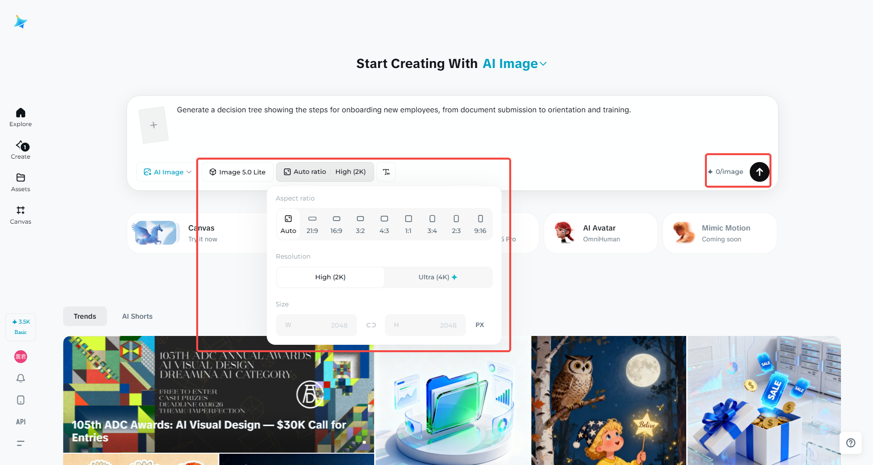 Setează modelul și generează