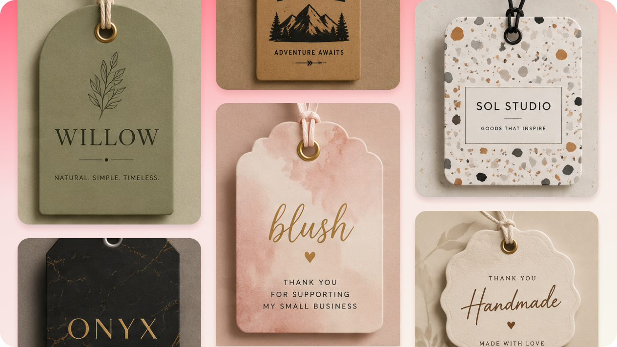 Create a full batch of tag designs at once with an AI agent