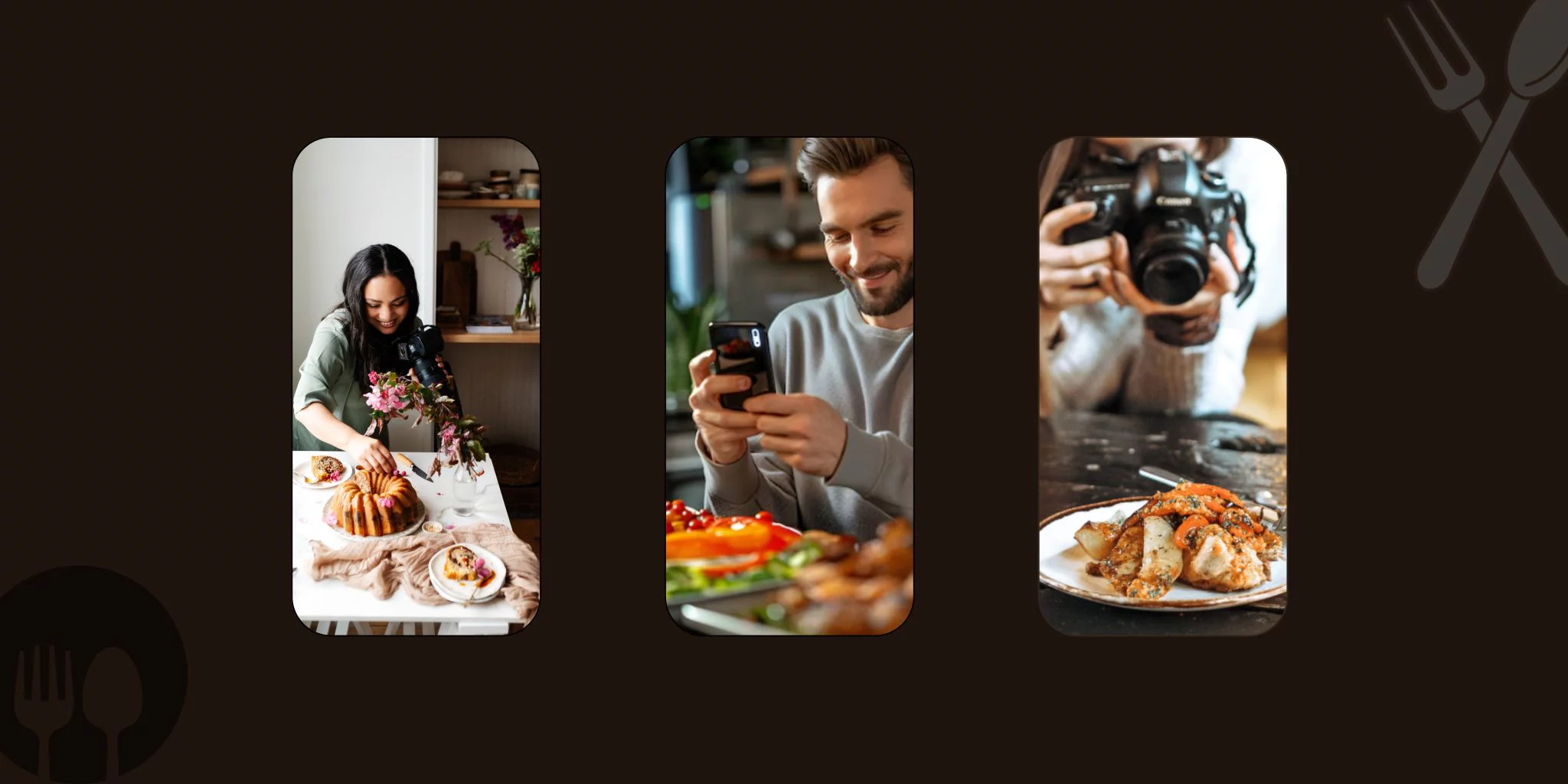 Collab between brands and food content creator