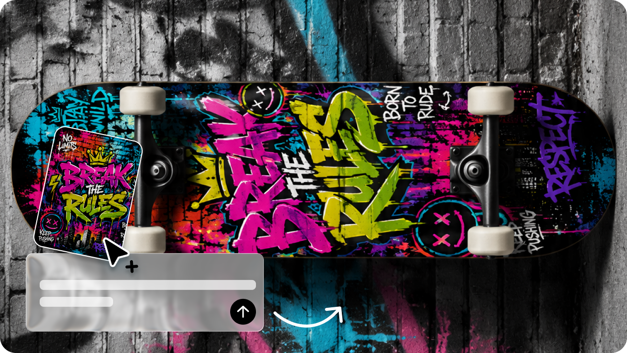 Turn your photo or logo into deck art with image-to-image