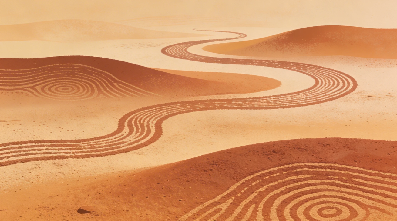 Dibujos de arena y suelo