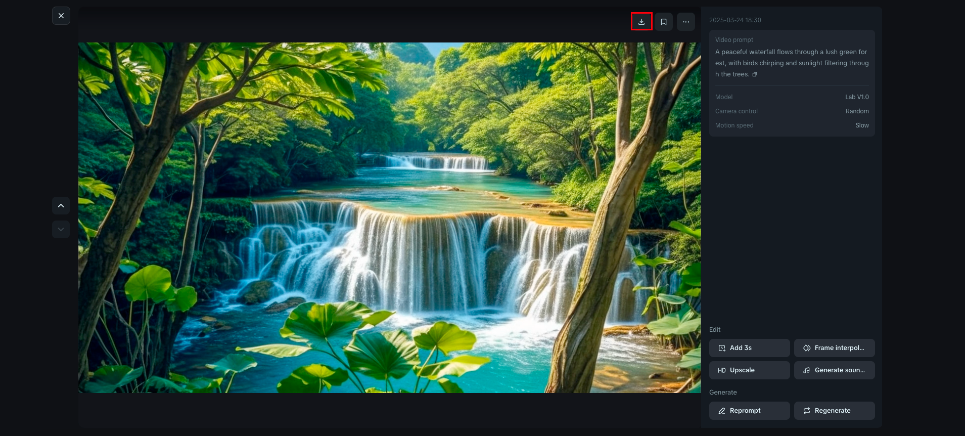 how to make text in video