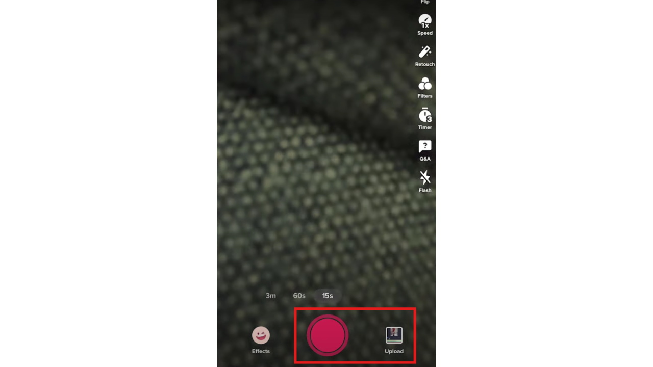 Запишите или загрузите своё видео