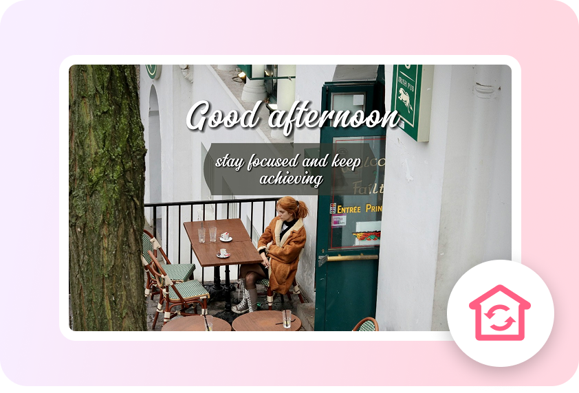 Convert long content into quick, shareable mini-vlogs.