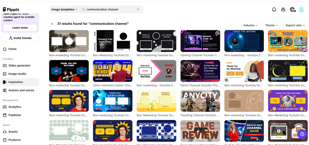 Customizable templates
