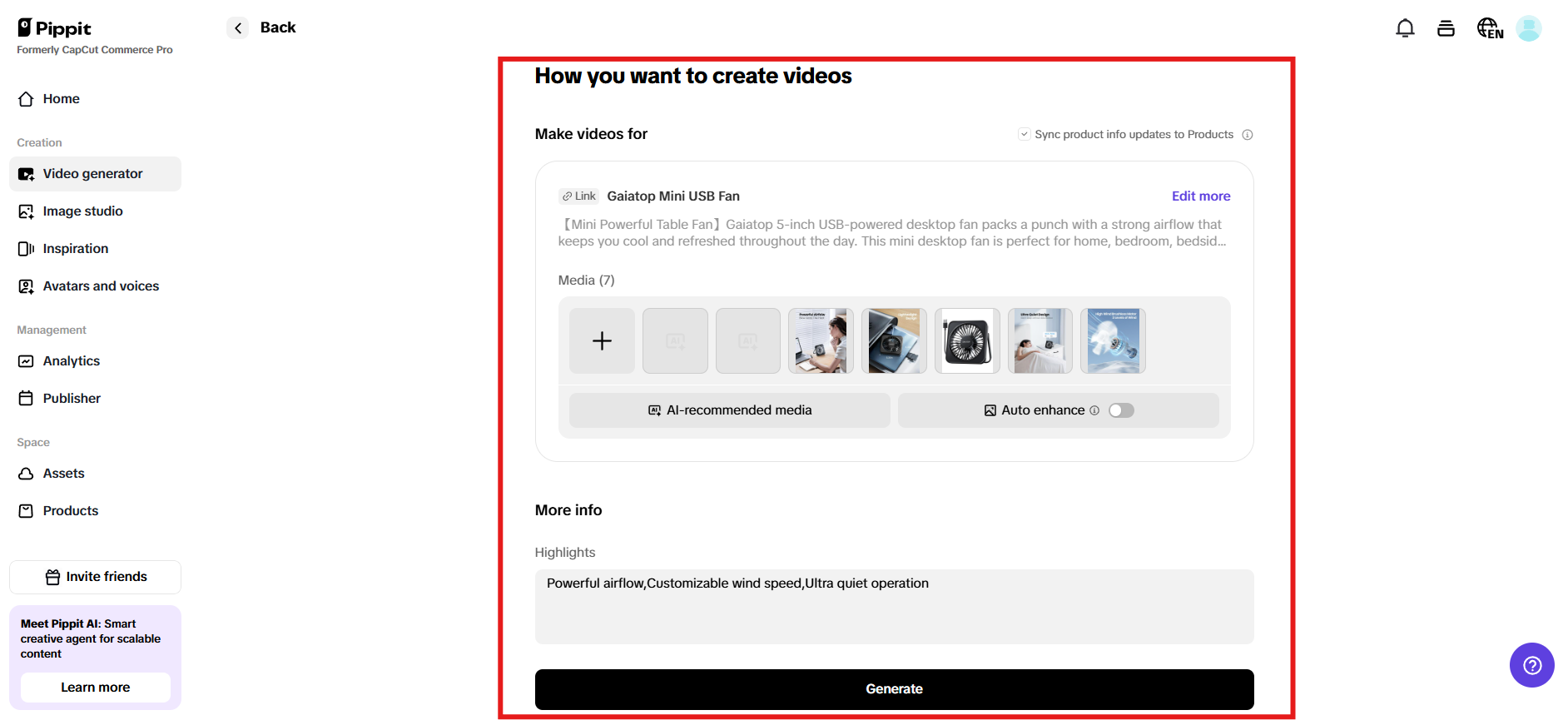 How you want to create videos